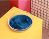 Pet Life ® 'Cirlicue' Shark Fin Shaped Modern Slow Feeding Pet Bowl
