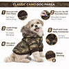 Pet Life ® Classic Metallic Fashion 3M Insulated Dog Coat Parka  w/ Removable Hood