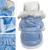 Pet Life ® Classic Metallic Fashion 3M Insulated Dog Coat Parka  w/ Removable Hood