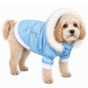 Pet Life ® Classic Metallic Fashion 3M Insulated Dog Coat Parka  w/ Removable Hood
