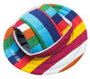 Pet Life ®  'Colorfur' UV Protectant Adjustable Fashion Canopy Brimmed Dog Hat Cap