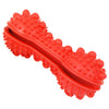 Pet Life ® 'Denta-Bone' TPR Treat Dispensing and Dental Cleaning Durable Dog Toy