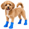 Pet Life ® Elastic Protective Multi-Usage All-Terrain Rubberized Dog Shoes - Set of 4