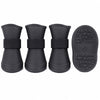 Pet Life ® Elastic Protective Multi-Usage All-Terrain Rubberized Dog Shoes - Set of 4