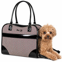 Pet Life ® Exquisite Airline Approved Designer Travel Pet Dog Handbag Carrier