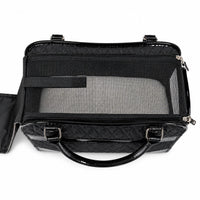 Pet Life ® Exquisite Airline Approved Designer Travel Pet Dog Handbag Carrier