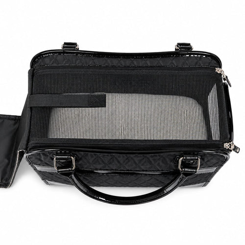 Pet Life ® Exquisite Airline Approved Designer Travel Pet Dog Handbag Carrier