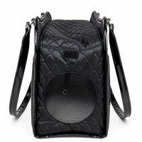 Pet Life ® Exquisite Airline Approved Designer Travel Pet Dog Handbag Carrier