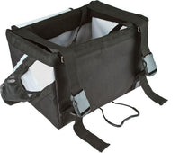 Pet Life ® 'Fur-Cycle' 2-in-1 Bicycle Bike Attachment Soft Folding Fashion Travel Pet Dog Carrier Crate