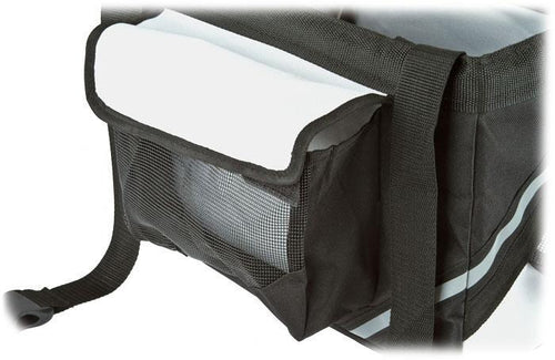 Pet Life ® 'Fur-Cycle' 2-in-1 Bicycle Bike Attachment Soft Folding Fashion Travel Pet Dog Carrier Crate