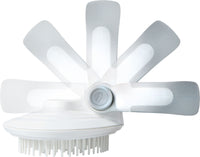 Pet Life ® 'Gyrater' Swivel Travel Soft Grooming Pet Pin Brush