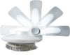 Pet Life ® 'Gyrater' Travel Self-Cleaning Swivel Grooming Slicker Pet Brush