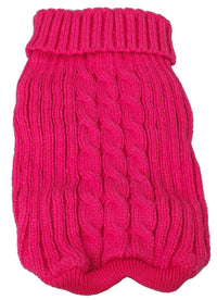 Pet Life ® Heavy Cotton Rib-Collared Fashion Dog Sweater