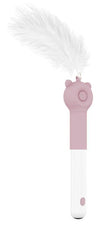 Pet Life ® 'KITIQUE" 3-in-1 Retractable and Extendable Feathered and Laser Wand Kitty Cat Teaser