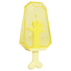 Pet Life ® 'Lick & Gnaw' Cooling Ices Cone Freezable and Chewable Tossing Waterproof Floating Pet Dog Toy