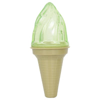 Pet Life ® 'Lick & Gnaw' Ice Cream Cone Freezable and Chewable Tossing Waterproof Floating Pet Dog Toy w/ Insertable Treat pocket