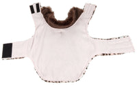 Pet Life ® Luxe 'Furracious' Cheetah Patterned Mink Designer Fashion Fur Dog Coat