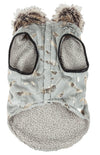 Pet Life ® Luxe 'Gold-Wagger' Gold-Leaf Fashion Designer Fur Dog Coat
