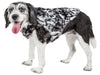 Pet Life ®  Luxe 'Paw Dropping' Designer Gray-Scale Tiger Pattern Mink Fur Dog Coat