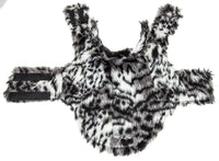 Pet Life ®  Luxe 'Paw Dropping' Designer Gray-Scale Tiger Pattern Mink Fur Dog Coat