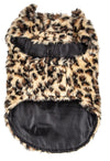 Pet Life ®  Luxe 'Poocheetah' Cheetah-Spotted Designer Mink Fur Dog Coat