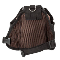 Pet Life ®  'Mooltese' Large-Pocketed Animated Fashion Dog Harness Backpack