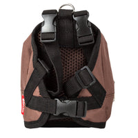 Pet Life ®  'Mooltese' Large-Pocketed Animated Fashion Dog Harness Backpack