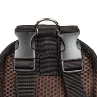 Pet Life ®  'Mooltese' Large-Pocketed Animated Fashion Dog Harness Backpack