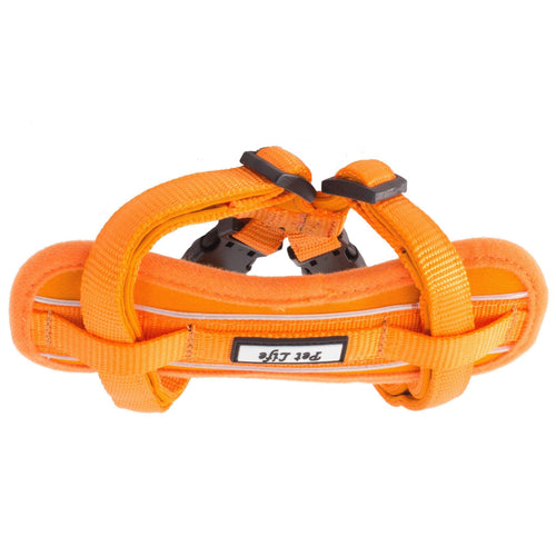 Pet Life ® 'Mountaineer' Chest Compressive Adjustable and Reflective Easy Pull Pet Dog Harness