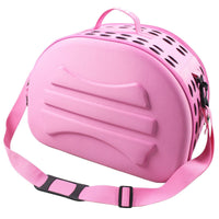 Pet Life ® 'Narrow Shelled' Lightweight Collapsible Military Grade Fashion Designer Travel Pet Dog Carrier Crate