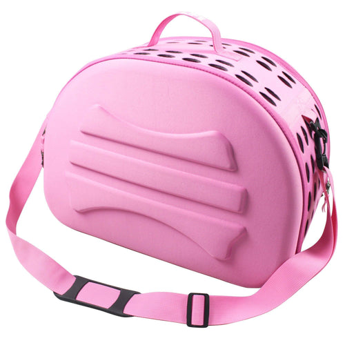 Pet Life ® 'Narrow Shelled' Lightweight Collapsible Military Grade Fashion Designer Travel Pet Dog Carrier Crate