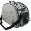 Pet Life ® 'Narrow Shelled' Lightweight Collapsible Military Grade Fashion Designer Travel Pet Dog Carrier Crate