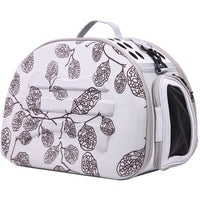 Pet Life ® 'Narrow Shelled' Lightweight Collapsible Military Grade Fashion Designer Travel Pet Dog Carrier Crate