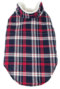 Pet Life ® 'Puddler' Classical Insulated Fashion Plaid Dog Coat