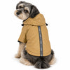 Pet Life ® 'Reflecta-Sport' Multi-Adjustable Reflective Weather-Proof Dog Raincoat w/ Removable Hood