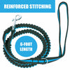 Pet Life ® 'Retract-A-Wag' Shock Absorption Stitched Durable Pet Dog Leash