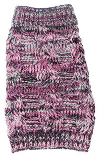 Pet Life ® 'Royal Bark' Heavy Cable Knitted Designer Fashion Dog Sweater