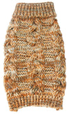 Pet Life ® 'Royal Bark' Heavy Cable Knitted Designer Fashion Dog Sweater
