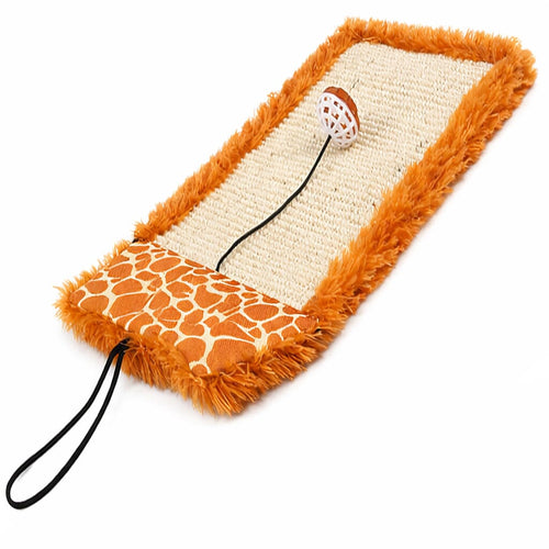 Pet Life ® 'Scrape-Away' Sisal and Jute Hanging Carpet Cat Scratcher Toy