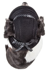 Pet Life ®  'Sea Spot Sun' UV Protectant Adjustable Fashion Mesh Brimmed Dog Hat Cap