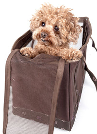 Pet Life ® 'Surround View' Posh Collapsible Fashion Designer Pet Dog Carrier