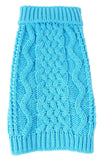 Pet Life ® 'Swivel-Swirl' Heavy Cable Knitted Fashion Designer Dog Sweater