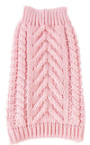 Pet Life ® 'Swivel-Swirl' Heavy Cable Knitted Fashion Designer Dog Sweater
