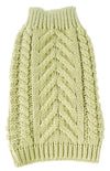 Pet Life ® 'Swivel-Swirl' Heavy Cable Knitted Fashion Designer Dog Sweater