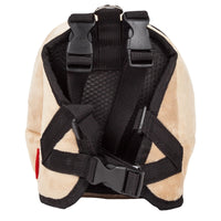 Pet Life ® 'Teddy Tails' Dual-Pocketed Animated Fashion Dog Harness Backpack