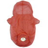 Pet Life ® 'Thunder Paw' Ultimate Waterproof Collapsible Multi-Adjustable Travel Dog Raincoat