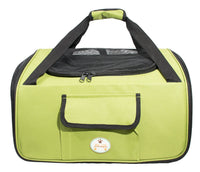 Pet Life ® 'Ultra-Lock' Collapsible Safety Travel Wire Folding Pet Dog Carseat Car Seat Carrier crate