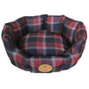 Pet Life ® 'Wick-Away' Wick-proof Nano-Silver and Anti-Bacterial Water Resistant Rounded Circular Pet Dog Bed Lounge