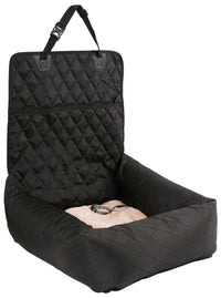 Pet Life ®'Pawtrol' Dual Converting Travel Safety Carseat and Pet Bed
