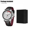 Waterproof Durable MEGIR Men's Stainless Steel Analog Sports Quartz Wrist Watch